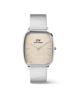 Daniel Wellington - Men Vintage Beige Cushion Dial Analogue Watch - DW00100812K (M)
