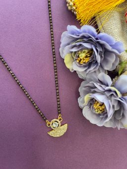 Digital Dress Room - Fancy Short Mangalsutra Ad Round Pendant