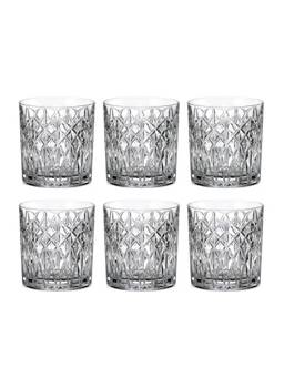 Crystal Bohemia - Premium Lenas Whisky Glass Set (Pack of 6)