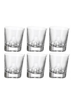Crystal Bohemia - Premium Torneo Whisky Glass Set (Pack of 6)