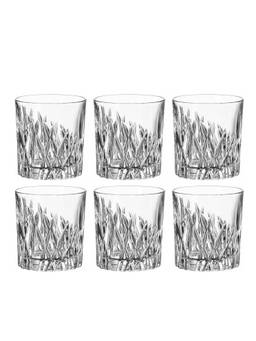 Crystal Bohemia - Premium Whisky Glass Set (Pack of 6)