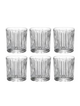 Crystal Bohemia - Premium Skyline Whisky Glass Set (Pack of 6)