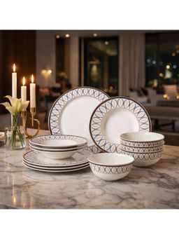 Momentz - Royal Victorion 21 Piece Dinner Set