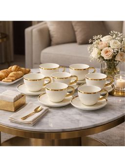 Momentz - Majestic Symphony 14 Pcs Tea Set