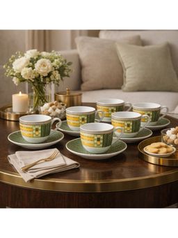 Momentz - Forest Mosaic 12Pcs Tea Set