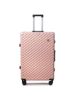 CLUB HACHI - Quebex Hard Polycarbonate Pink Mist Trolley Bag