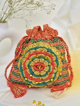 ITIHASIKALA - Dilruba Rangrez Potli Bag