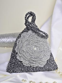 ITIHASIKALA - Chandrika Bloom Crochet Potli Bag