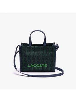 Lacoste - Heritage Jacquard Tote Bag With Pouch
