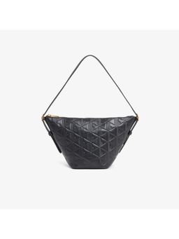 Lacoste - Maheki Embossed Leather Hobo Handbag