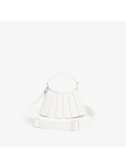 Lacoste - Runway Mini Lenglen Leather Sling Bag With Detachable Strap