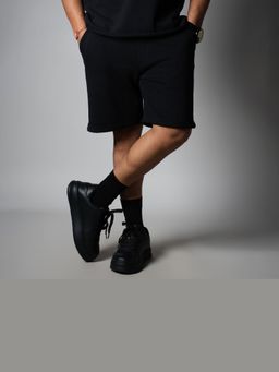 HOP HEAD - Black Pure Cotton Shorts