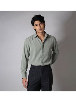 HOP HEAD - Green Polyester Shirt