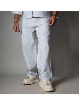 HOP HEAD - White Vertical Striped Pant