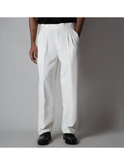 HOP HEAD - Off-White Single Button Trouser