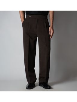 HOP HEAD - Brown Single Button Trouser