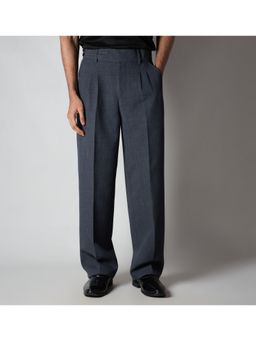 HOP HEAD - Dark Grey Double Flap Trouser