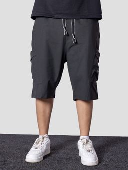HOP HEAD - Grey Polyester Shorts