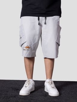 HOP HEAD - Grey Polyester Shorts