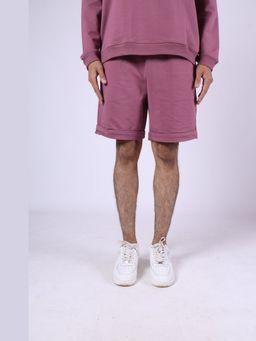 HOP HEAD - Mauve Cotton Shorts