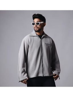 HOP HEAD - Hophead Men Grey Corduroy Textured Jacket