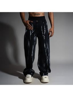 HOP HEAD - Hophead Men Black Denim Tie and Dye Jeans