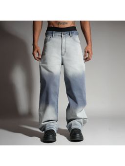 HOP HEAD - Hophead Men Blue Denim Solid Jeans