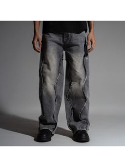 HOP HEAD - Hophead Unisex Grey Denim Solid Jeans