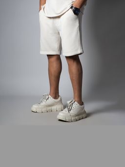 HOP HEAD - Ivory Pure Cotton Shorts