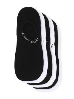 Calvin Klein - Printed Grey Polyester Socks (Pack Of 6)