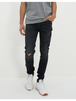 American Eagle - Mens Black Airflex + Super Skinny Jeans