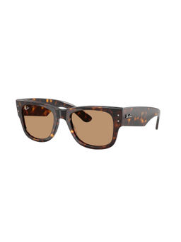 Ray-Ban - Unisex Uv Protected Brown Lens Square Sunglasses - 0Rb0840S902/5351 (51)