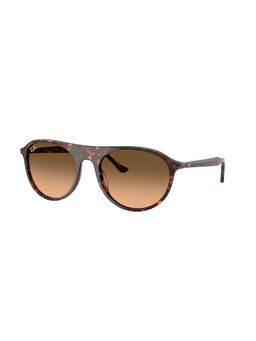 Ray-Ban - Unisex Gradient Pink Lens Square Sunglasses - 0Rb221514293B56 (56)