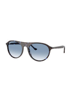 Ray-Ban - Unisex Gradient Blue Lens Square Sunglasses - 0Rb221514303F56 (56)