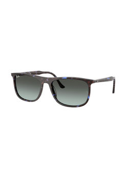 Ray-Ban - Unisex Gradient Blue Lens Rectangle Sunglasses - 0Rb22161430Gk58 (58)