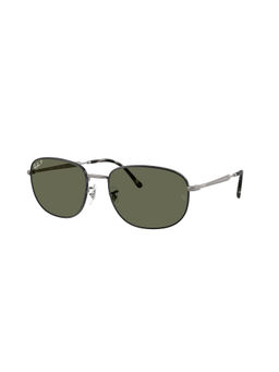 Ray-Ban - Unisex Polarized Green Lens Pillow Sunglasses - 0Rb375492745860 (60)