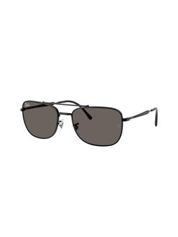 Ray-Ban - Unisex Uv Protected Grey Lens Rectangle Sunglasses - 0Rb3755002/B159 (59)