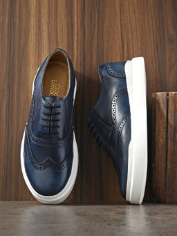 CLOG LONDON - Mens Blue Casual Lace-Ups Mens Sneakers