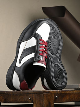 CLOG LONDON - Mens Multi-Color Casual Lace-Ups Mens Sneakers