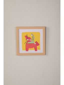 Freedom Tree - Sagittarius Curious Explorer Yellow Wall Art