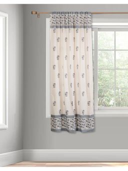 Fabindia - Blue Avni Cotton Printed Curtain