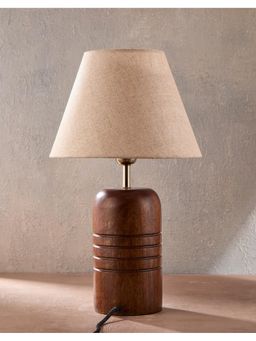 Fabindia - Stambh Wooden Table Lamp