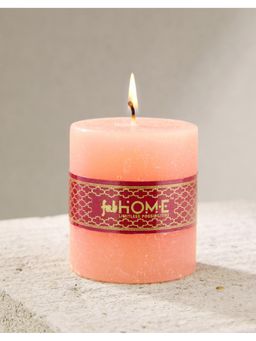 Fabindia - Orange Gardenia Fragrance Wax Pillar Candle