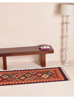 Fabindia - Multi-Color Cotton Woven Dhurrie (3x5 feet)