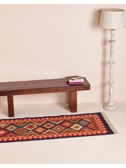 Fabindia - Multi-Color Cotton Woven Runner (5x8 feet)