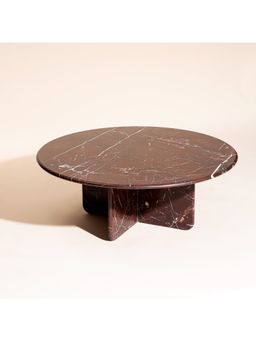 Muun Home - Rosso Norge Marble Coffee Table