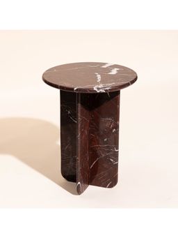 Muun Home - Rosso Tall Norge Marble Table