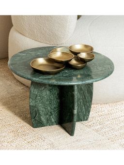 Muun Home - Jade Raio Marble Table Short