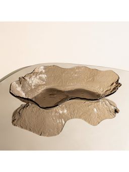 Muun Home - Dusk Brown Lava Glass Bowl