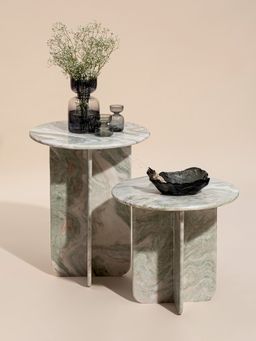 Muun Home - Pista Tall Norge Marble Table